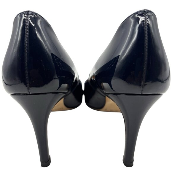 LK Bennett London Patent Leather Pumps Heels EU 37 US 6.5/7 - Picture 6 of 12